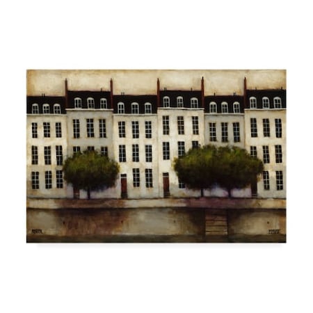 Daniel Patrick Kessler 'Paris On The Seine' Canvas Art,22x32